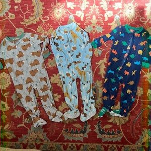 EUC 24m Boy Fleece Pajamas